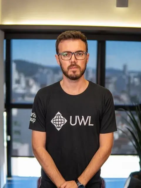 UWL do Brasil employee at the Itajaí office